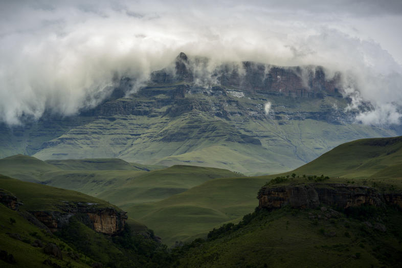 Giant's Castle in the Drakensberg, KwaZulu-Natal, South Africa