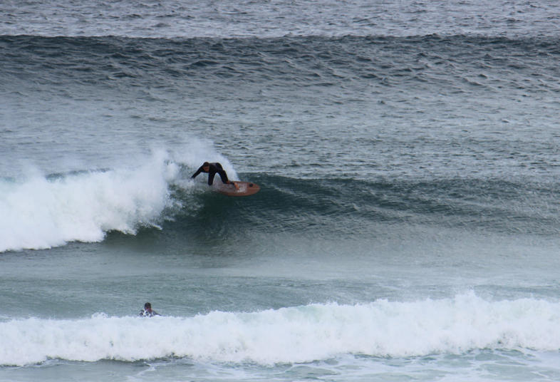 Surfing in Hondeklip, Northern Cape, South Africa