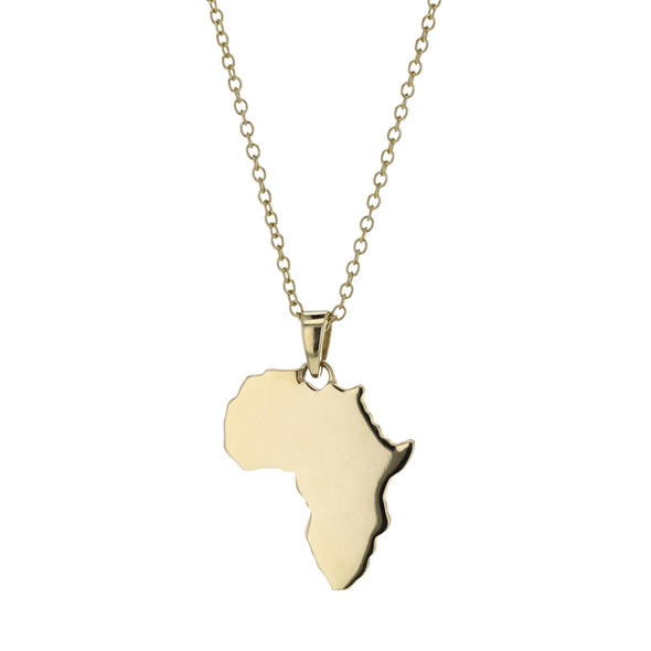 Gold Africa Map Collection, Jewellery, South Africa